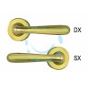 Ferramenta1.com | Mezza maniglia goccia in zama finitura ottone lucido - PZ 4
