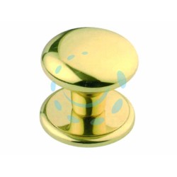 Ferramenta1.com | Pomolo modello classic per portoncino in ottone lucido - PZ 1