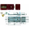 Ferramenta1.com | Ferroglietto con catenaccio 6 mandate scrocco cilindro staccato 55071 - PZ 1
