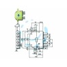 Ferramenta1.com | Serratura triplice da applicare con scrocco cil. eu. blindate 2155pen - PZ 1