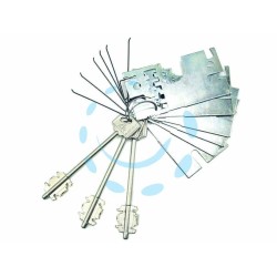 Ferramenta1.com | Gorges ambidestre chiave lunga mm.116 23-2000-21 - PZ 1