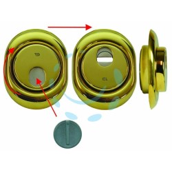 Ferramenta1.com | Defender magnetico mag monolito antiacido mrm29 cromo satinato - PZ 1