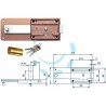 Ferramenta1.com | Ferroglietto p/ferro catenaccio 5 mand. e scr. cil. fisso s/contr. 315 - PZ 1