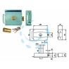 Ferramenta1.com | Elettroserratura per cancelli con tetto reversibile 505 - PZ 1