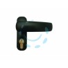 Ferramenta1.com | Maniglia esterna con cilindro antipanico 941 verniciata nero - PZ 1