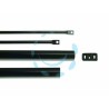 Ferramenta1.com | Aste e coperture verniciate nere 94100205 per maniglione antipanico - PZ 1