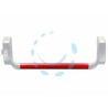 Ferramenta1.com | Barra di spinta ovale rossa 945928 per maniglione antipanico - PZ 1