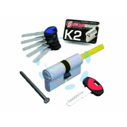 Ferramenta1.com | Cilindro europeo "k2" codolo 0ck2 serie 3200-q - PZ 10