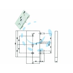 Ferramenta1.com | SERRATURA TRIPLICE INFILARE MULTIFUNZ. CIL. EU. +...