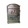 Ferramenta1.com | Cassetta postale in alluminio per esterni "residence" bronzo - PZ 4