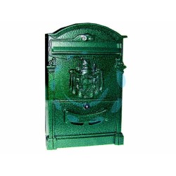 Ferramenta1.com | Cassetta postale in alluminio per esterni "residence" verde - PZ 4