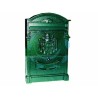 Ferramenta1.com | Cassetta postale in alluminio per esterni "residence" verde - PZ 4