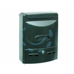 Ferramenta1.com | Cassetta postale in alluminio portariviste per esterni "europa" grigia - PZ 4