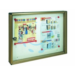 Ferramenta1.com | Bacheca porta avvisi per interni cm.55x5x40h. - PZ 2