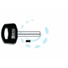 Ferramenta1.com | Chiavi per cilindri abus ab38p - PZ 1