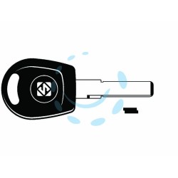 Ferramenta1.com | Chiavi auto look a-like porta transponder hu66te - PZ 1