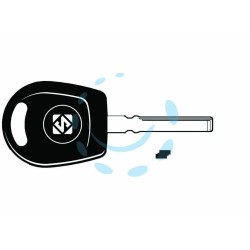 Ferramenta1.com | Chiavi auto look a-like porta transponder hu116te - PZ 1