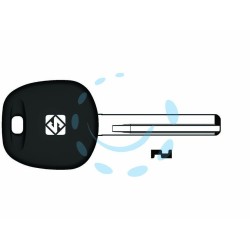 Ferramenta1.com | Chiavi auto look a-like porta transponder hyn17bte - PZ 1