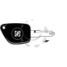 Ferramenta1.com | Chiavi auto look a-like porta transponder ne72ate - PZ 1