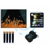 Ferramenta1.com | Luci 120 LED bianco caldo a batteria per interno ...
