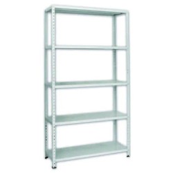 Ferramenta1.com | Scaffali in kit 5 ripiani grigio angolari interi - PZ 1