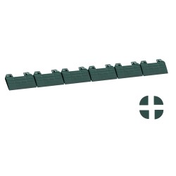 Ferramenta1.com | Scivolo masc. drenante  mm. 600x52x13 - PZ 10