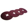 Ferramenta1.com | Disco abrasivo fibrato d 178 mm grana  16 - PZ 50