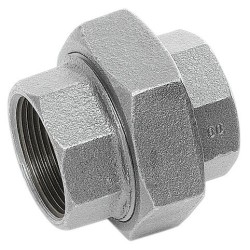 Ferramenta1.com | Bocchettone 3 pz s/s ghisa zincata d 1/2     340 - CF 10