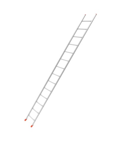 Ferramenta1.com | Scala all. semplice da appoggio 14 gradini h 4,0 m - PZ 1