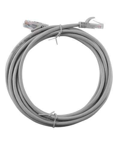 Ferramenta1.com | Cavo lan utp plug rj45/rj45  3 m grigio - PZ 1
