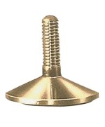 Ferramenta1.com | Piedino fisso ottone ma10 x d 60 mm - PZ 10