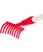 Ferramenta1.com | Rastrello a  9 denti p/olive plastica man forato - PZ 35