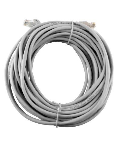 Ferramenta1.com | Cavo lan utp plug rj45/rj45 20 m grigio - PZ 1