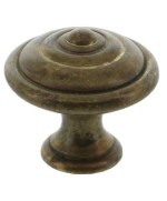 Ferramenta1.com | Pomolo 24499 d 25 mm zama ottone anticato** - PZ 50