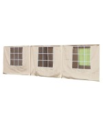 Ferramenta1.com | Set teli laterali p/gazebo carpot magnum bianco - CF 1