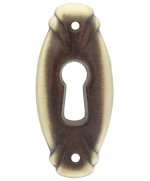 Ferramenta1.com | Bocchetta ottone 30622 20x46 mm bronzo sfum - PZ 50