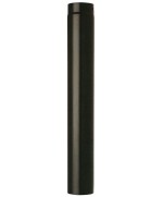 Ferramenta1.com | Tubo plus porcellanato h 100 cm d 13 cm nero opaco - PZ 1