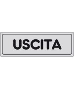 Ferramenta1.com | Etichetta adesiva 150x50 uscita - PZ 10