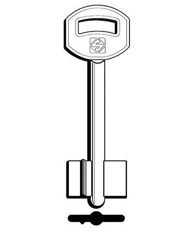 Ferramenta1.com | Chiavi silca d.mappa 5cpr3 olc          gr.18 - PZ 5