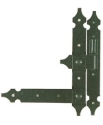 Ferramenta1.com | Cerniera ferro polimeriz 6264 a battente 25 cm - PZ 4