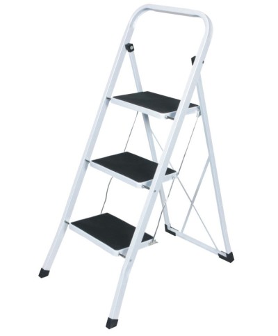 Ferramenta1.com | C sgabello salvaspazio acciao 3 gradini c/ped - PZ 1