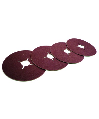 Ferramenta1.com | Disco abrasivo fibrato d 115 mm grana  24 - PZ 50