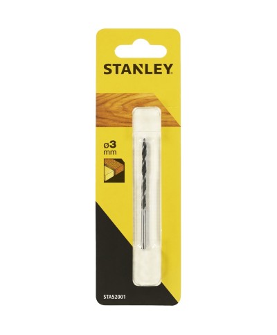 Ferramenta1.com | Piranha stanley sta52001 (x52001) punta elicoidale 3 mm - PZ 1