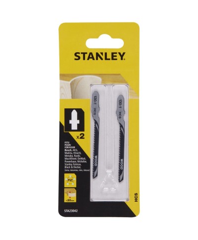 Ferramenta1.com | Piranha stanley sta23042 (x23003) 2 lame legno fresate t/curvo att.a t - CF 1