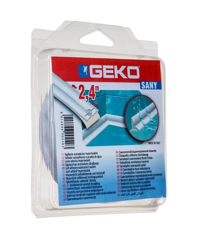 Ferramenta1.com | Guarnizione geko sanibord 22 mm x 2,4 m bianco* - PZ 1