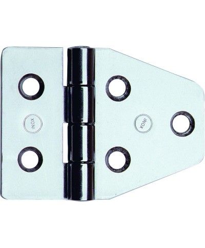Ferramenta1.com | Cerniera perno fisso  852 in inox nautica 55x40 mm - PZ 12