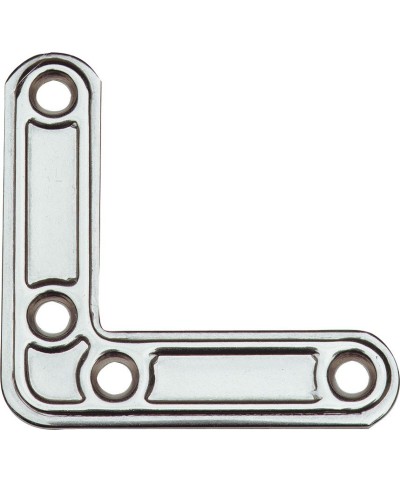 Ferramenta1.com | Piastra 153/in a l inox di rinforzo 40x40 mm - PZ 20