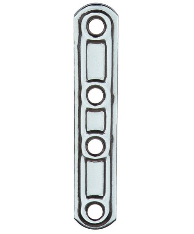 Ferramenta1.com | Piastra 163/in diritta inox 4 fori 100 mm - PZ 20