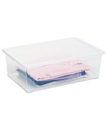 Ferramenta1.com | Contenitore easy box c/coper 60x40xh18 cm trasp - PZ 20