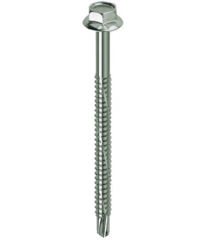 Ferramenta1.com | Tirafondo autoperforante te 6,3x150mm chr kovervit dx - PZ 100